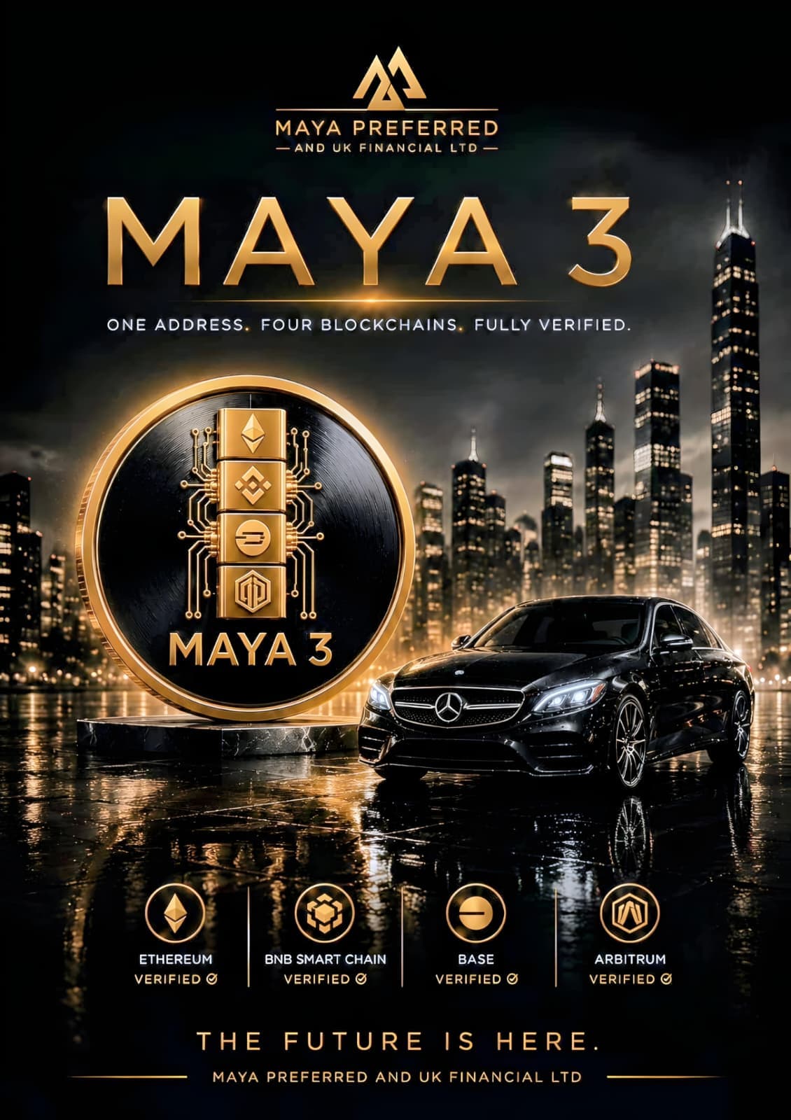 MAYA 3 — One Address, Six Blockchains, Fully Verified